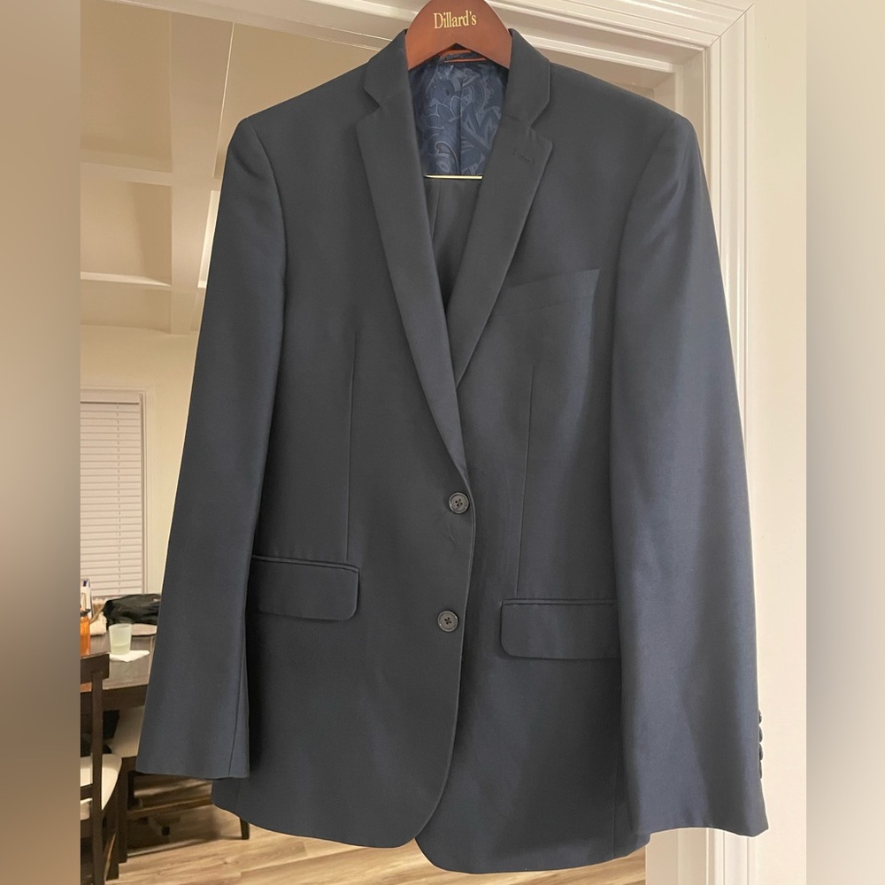 Men’s Navy Blue Suit and Pants